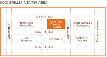 Rockefeller Center Map